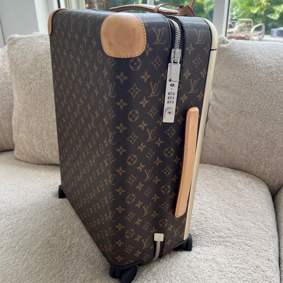 Louis Vuitton Brown Monogram Travel Suitcase - Picture 5 of 13